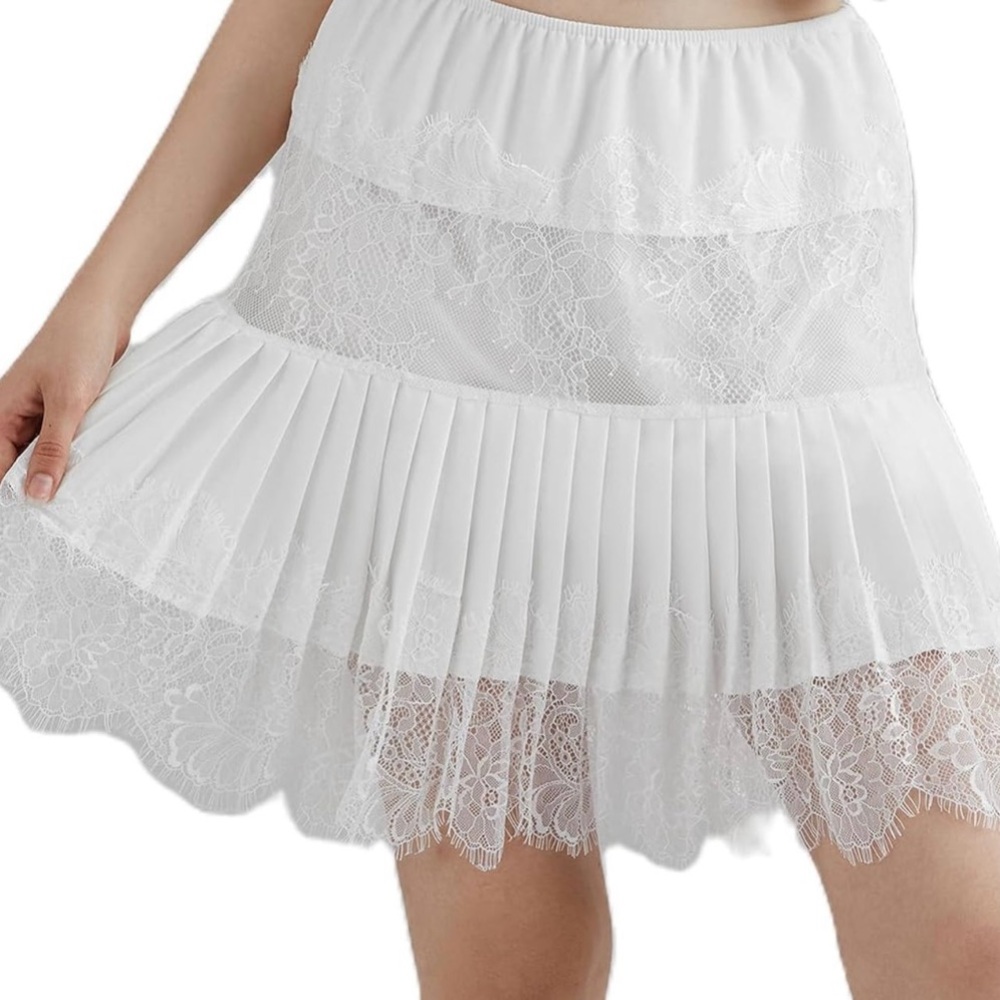 Lace Slip Skirt
